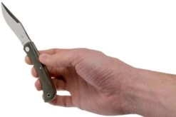 Fox Knives Libar FX-582 Green Canvas Micarta Slipjoint Pocket Knife 18 Fox Knives Libar FX-582 Green Canvas Micarta Slipjoint Pocket Knife -Knives Discount Store FOFX 582 08 fox knives