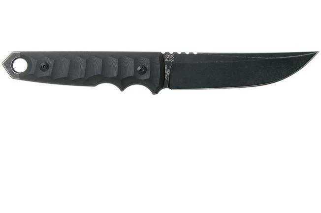 Fox Knives Ryu FX-634 Black G10, Fixed Knife, Black Roc Knives Design 4 Fox Knives Ryu FX-634 Black G10, Fixed Knife, Black Roc Knives Design - Image 2