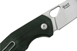 GiantMouse ACE Nimbus V3 Double Black Canvas Micarta, Tumbled Magnacut, Pocket Knife 12 GiantMouse ACE Nimbus V3 Double Black Canvas Micarta, Tumbled Magnacut, Pocket Knife -Knives Discount Store GM NIMBUS V3 DB 05 giantmouse