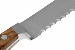 Güde Alpha Olive Bread Knife, X430/21 -Knives Discount Store GUX430 21 04 gude alpha olive gux430 21 04