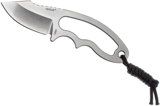 Hogue EX-F03 2.25" Clip Point Tumble Finish Neck Knife 35370 5 Hogue EX-F03 2.25" Clip Point Tumble Finish Neck Knife 35370 - Image 3