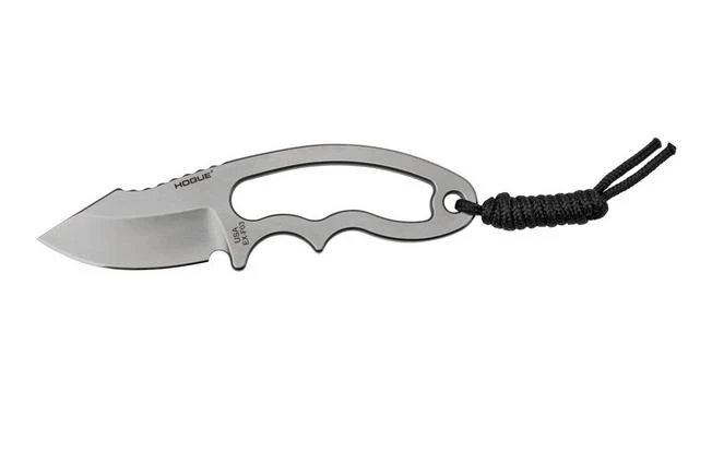 Hogue EX-F03 2.25" Clip Point Tumble Finish Neck Knife 35370 4 Hogue EX-F03 2.25" Clip Point Tumble Finish Neck Knife 35370 - Image 2