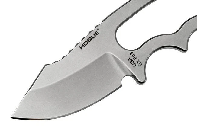 Hogue EX-F03 2.25" Clip Point Tumble Finish Neck Knife 35370 8 Hogue EX-F03 2.25" Clip Point Tumble Finish Neck Knife 35370 - Image 6