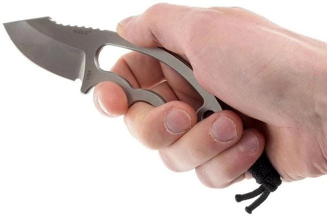 Hogue EX-F03 2.25" Clip Point Tumble Finish Neck Knife 35370 11 Hogue EX-F03 2.25" Clip Point Tumble Finish Neck Knife 35370 - Image 9