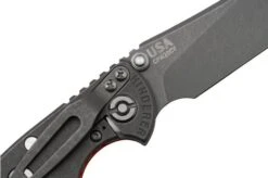 Rick Hinderer XM18 3.0” Slicer Non-Flipper CPM 20CV Orange G10 Pocket Knife -Knives Discount Store HRK XM18 3 SLNFWF OR 05 rickhinderer