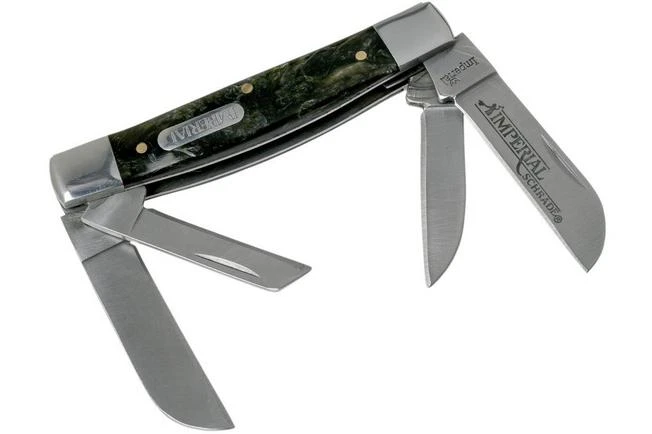 Imperial Congress Black Swirl IMP17CON Slipjoint Pocket Knife 3 Imperial Congress Black Swirl IMP17CON Slipjoint Pocket Knife