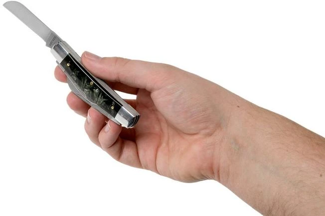 Imperial Congress Black Swirl IMP17CON Slipjoint Pocket Knife 7 Imperial Congress Black Swirl IMP17CON Slipjoint Pocket Knife - Image 5