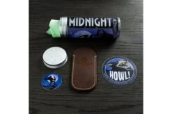 Jack Wolf Midnight Jack, Black Canvas Micarta MIDNI-01-BLK Slipjoint Pocket Knife -Knives Discount Store JW MIDNI 01 BLK 03 jackwolf