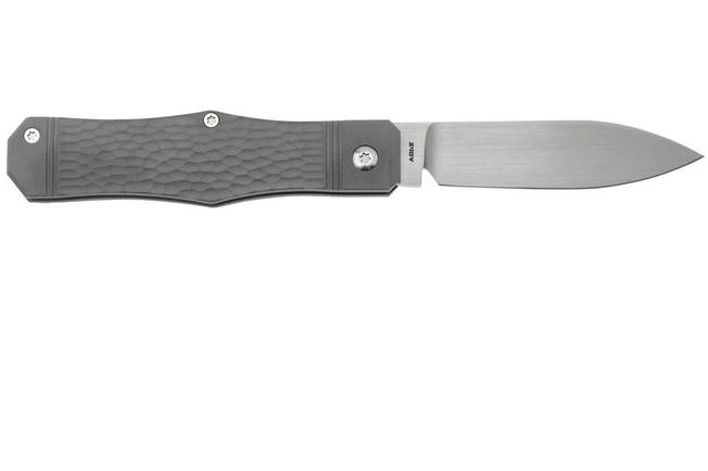 Jack Wolf Vampire Jack VAMPI-02-TI-JIGGED Jigged Titanium Hand Satin, Slipjoint Pocket Knife 4 Jack Wolf Vampire Jack VAMPI-02-TI-JIGGED Jigged Titanium Hand Satin, Slipjoint Pocket Knife - Image 2