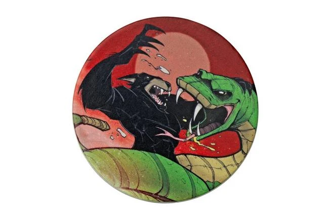 Jack Wolf Venom Jack VEN-01-NAT Canvas Micarta Natural, Slipjoint Pocket Knife 9 Jack Wolf Venom Jack VEN-01-NAT Canvas Micarta Natural, Slipjoint Pocket Knife - Image 7