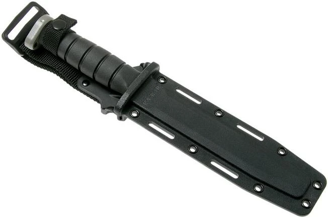 KA-BAR D2 Extreme Fighting Knife 1292, Straight Edge, Kraton Handle, Plastic Sheath 8 KA-BAR D2 Extreme Fighting Knife 1292, Straight Edge, Kraton Handle, Plastic Sheath - Image 6