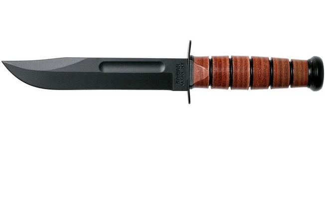 KA-BAR Single Mark 1320 Plain Edge, Leather, Leather Sheath 3 KA-BAR Single Mark 1320 Plain Edge, Leather, Leather Sheath