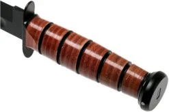 KA-BAR Single Mark 1320 Plain Edge, Leather, Leather Sheath 13 KA-BAR Single Mark 1320 Plain Edge, Leather, Leather Sheath -Knives Discount Store KA1320 04 ka bar