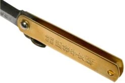 Higonokami Pocket Knife 5 Cm HIGO75BS, SK-carbon Steel, Brass 17 Higonokami Pocket Knife 5 Cm HIGO75BS, SK-carbon Steel, Brass -Knives Discount Store KT HIGO75BS 06 higonokami