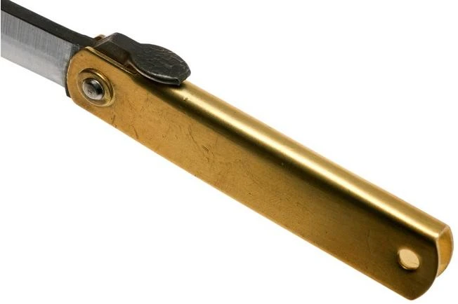 Higonokami Pocket Knife 5 Cm HIGO75BS, SK-carbon Steel, Brass 9 Higonokami Pocket Knife 5 Cm HIGO75BS, SK-carbon Steel, Brass - Image 7
