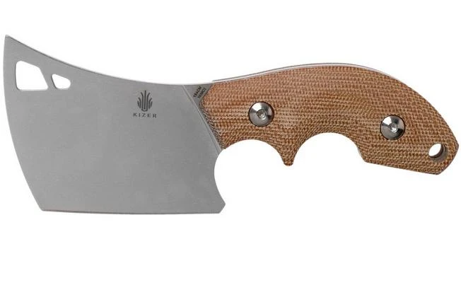 Kizer Butcher 1039 Cleaver Neck Knife, Eddie Diaz Design 4 Kizer Butcher 1039 Cleaver Neck Knife, Eddie Diaz Design - Image 2