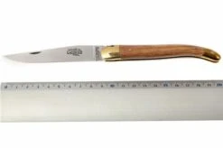 Forge De Laguiole - Natural Wood Folder, Olivewood 11 Forge De Laguiole - Natural Wood Folder, Olivewood -Knives Discount Store LA1211OL 05 forge de laguiole vouwmes la1211ol d5