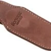 LionSteel 900MK01 BR Sheath With Magnetic Closure, Dark Brown Leather -Knives Discount Store LI 900MK01 BR 01 lionsteel