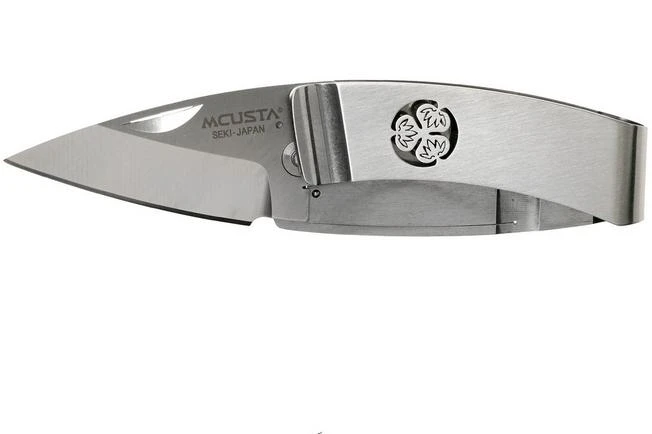Mcusta MC-0081 Pocket Clip Kamon Aoi Gentleman's Knife 3 Mcusta MC-0081 Pocket Clip Kamon Aoi Gentleman's Knife