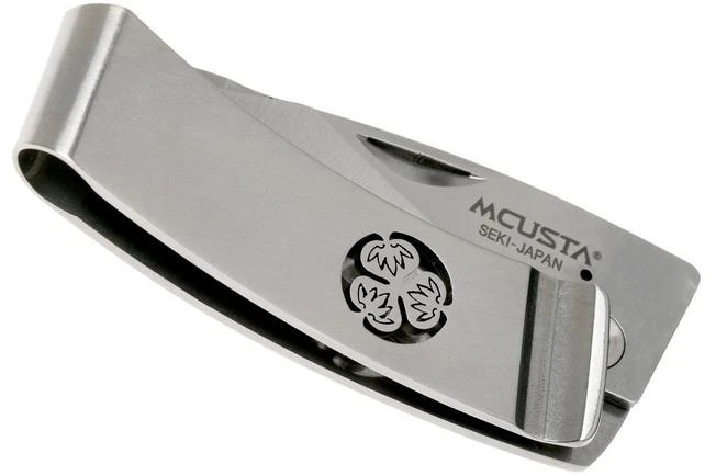 Mcusta MC-0081 Pocket Clip Kamon Aoi Gentleman's Knife 6 Mcusta MC-0081 Pocket Clip Kamon Aoi Gentleman's Knife - Image 4