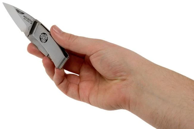 Mcusta MC-0081 Pocket Clip Kamon Aoi Gentleman's Knife 8 Mcusta MC-0081 Pocket Clip Kamon Aoi Gentleman's Knife - Image 6