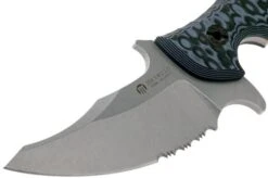 Maserin Badger 940-G10G Grey G10 Fixed Knife, Alessandro Zanin Design -Knives Discount Store ME 940 G10G 03 maserin