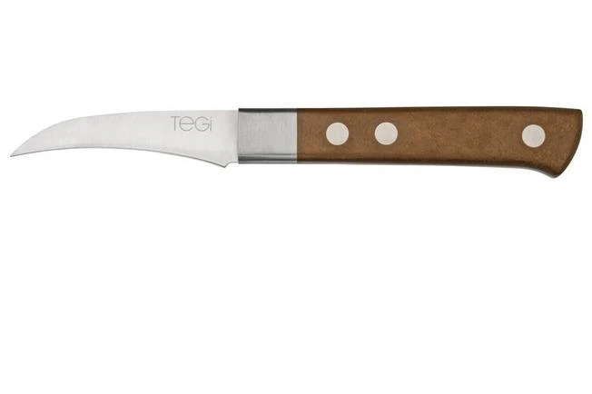 Maserin TEGI 2500-07PM Turning Knife Brown, 7cm 3 Maserin TEGI 2500-07PM Turning Knife Brown, 7cm