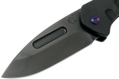 Medford Swift Framelock, S35VN PVD Drop Point, Alu Black Handles, Flamed HW Pocket Knife -Knives Discount Store MF 20 SW 03 03 medford