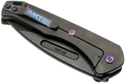 Medford Swift Framelock, S35VN PVD Drop Point, Alu Black Handles, Flamed HW Pocket Knife -Knives Discount Store MF 20 SW 03 04 medford