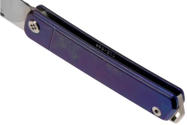 Medford Gentleman Jack Blue Anodized Handles Pocket Knife 7 Medford Gentleman Jack Blue Anodized Handles Pocket Knife - Image 5