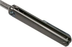 MKM Flame Dagger FL02-TSW Sandblasted Titanium Pocket Knife, Michael Zieba Design -Knives Discount Store MMK FL02 TSW 07 mkm knives