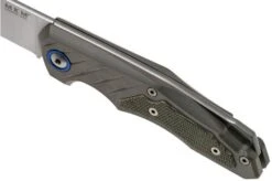 MKM Root RT-GCT Titanium Green Canvas Micarta Pocket Knife, Jens Anso Design 17 MKM Root RT-GCT Titanium Green Canvas Micarta Pocket Knife, Jens Anso Design -Knives Discount Store MMK RT GCT 07 mkm knives