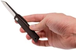 Ohta FK5 Higonokami-pocket Knife, Ebony -Knives Discount Store OHTA OFF FK5 E 07 ohta higonokami ohta off fk5 e 07