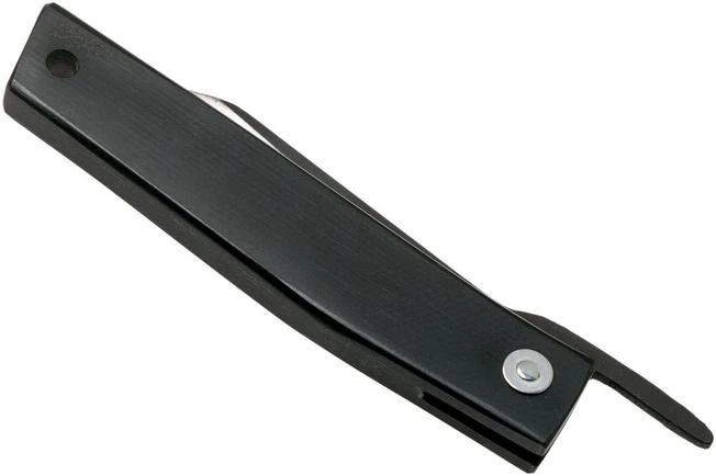 Ohta FK7 Higonokami-pocket Knife, Black Canvas Micarta 6 Ohta FK7 Higonokami-pocket Knife, Black Canvas Micarta - Image 4