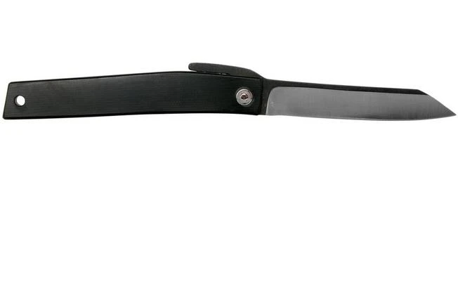 Ohta FK9 Higonokami-pocket Knife, Black Canvas Micarta 4 Ohta FK9 Higonokami-pocket Knife, Black Canvas Micarta - Image 2