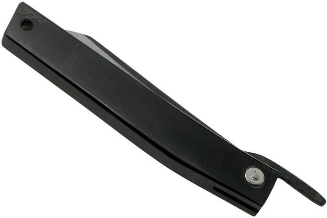 Ohta FK9 Higonokami-pocket Knife, Black Canvas Micarta 9 Ohta FK9 Higonokami-pocket Knife, Black Canvas Micarta - Image 7