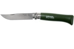 Opinel Pocket Knife No. 08RV Khaki, Stainless Steel, Blade Length 8.5 Cm