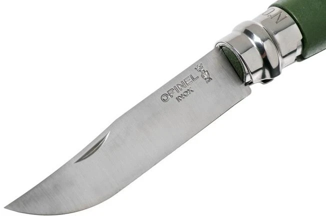 Opinel Pocket Knife No. 08RV Khaki, Stainless Steel, Blade Length 8.5 Cm 5 Opinel Pocket Knife No. 08RV Khaki, Stainless Steel, Blade Length 8.5 Cm - Image 3