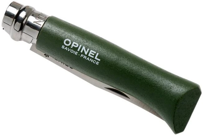 Opinel Pocket Knife No. 08RV Khaki, Stainless Steel, Blade Length 8.5 Cm 6 Opinel Pocket Knife No. 08RV Khaki, Stainless Steel, Blade Length 8.5 Cm - Image 4