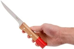 Opinel Parallèle POP N°122 Boning Knife 13 Cm, Red -Knives Discount Store OP002129 06 opinel parallele op002129 06