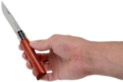 Opinel Pocket Knife No. 8 Luxury Range, Stainless Steel, Padouk 19 Opinel Pocket Knife No. 8 Luxury Range, Stainless Steel, Padouk -Knives Discount Store OP226086 08 opinel v201909