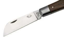 Otter Anchor Knife SET 172 Large Stainless, Smoked Oak, Brass Anchor, Leather Strap, Pocket Knife -Knives Discount Store ORSET172 03 otter