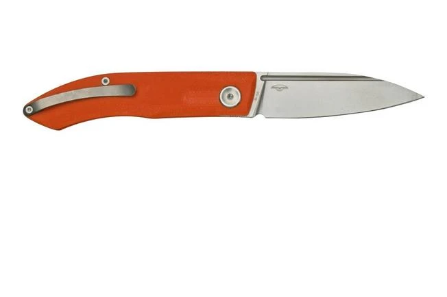 Real Steel Stella Orange 7052 Pocket Knife, Poltergeist Design 7 Real Steel Stella Orange 7052 Pocket Knife, Poltergeist Design - Image 5