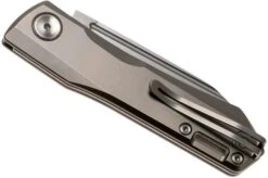 Real Steel Solis 7061S Beadblast Titanium, Silver, Slipjoint Pocket Knife, Poltergeist Design 12 Real Steel Solis 7061S Beadblast Titanium, Silver, Slipjoint Pocket Knife, Poltergeist Design -Knives Discount Store RL7061S 04 real steel