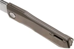 Real Steel Solis 7061S Beadblast Titanium, Silver, Slipjoint Pocket Knife, Poltergeist Design 15 Real Steel Solis 7061S Beadblast Titanium, Silver, Slipjoint Pocket Knife, Poltergeist Design -Knives Discount Store RL7061S 07 real steel