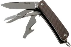 Ruike S31-N Brown Keychain Pocket Knife