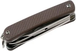 Ruike S31-N Brown Keychain Pocket Knife -Knives Discount Store RUS31 N 04 ruike