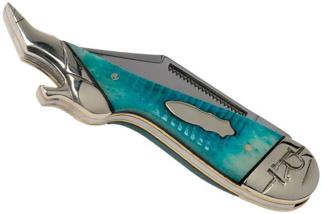 Rough Ryder Black & Blue Lady Leg RR2122 Pocket Knife 6 Rough Ryder Black & Blue Lady Leg RR2122 Pocket Knife - Image 4