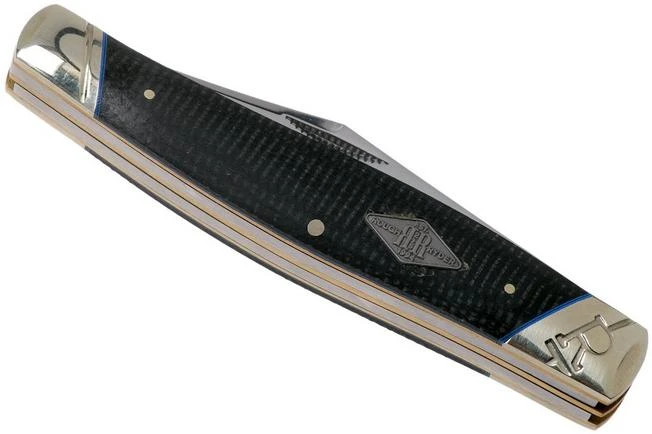 Rough Ryder Classic Carbon II Large Stockman RR2214 Pocket Knife 6 Rough Ryder Classic Carbon II Large Stockman RR2214 Pocket Knife - Image 4