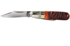 Rough Ryder Tiger Stripe Barlow RR2219 Pocket Knife -Knives Discount Store RY2219 03 rough ryder